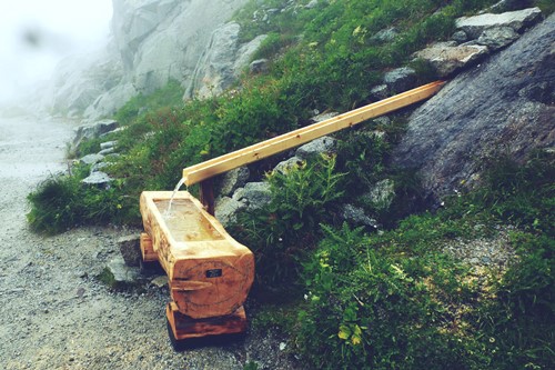 Holzbrunnen